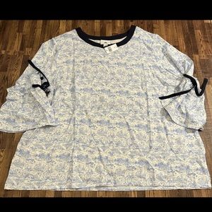 Disney Riviera Resort Women Top Blouse 2X NWT